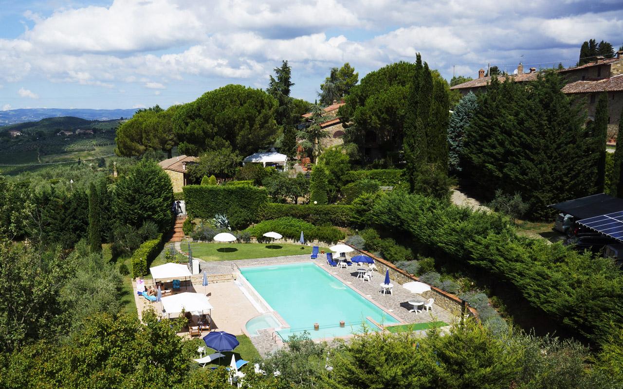 Hotel Villa San Giorgio Poggibonsi Eksteriør billede